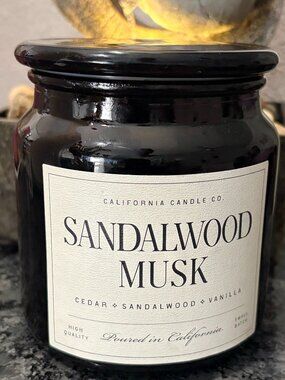 Leoben Co Sandalwood Musk Soy Candle 14 oz | Batch No 046| New
